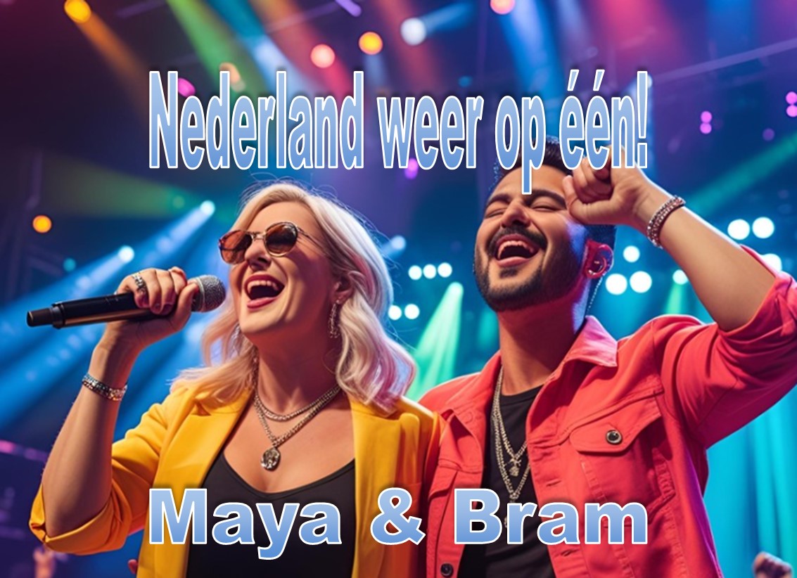 Albumcover van nederland weer op 1